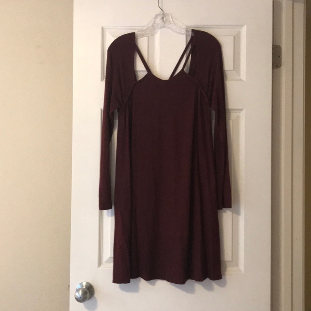 Alya Maroon Dress